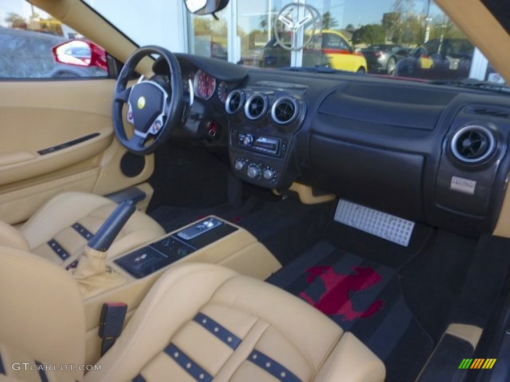 2007 Ferrari F430 Spider F1 Beige Dashboard Photo #72146517