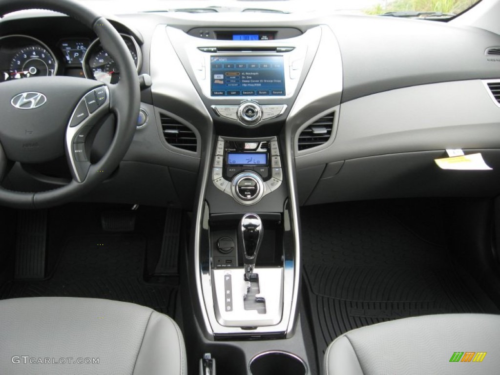 2013 Elantra Limited - Indigo Night / Gray photo #25