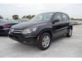Deep Black Metallic - Tiguan S Photo No. 1