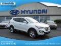 2013 Frost White Pearl Hyundai Santa Fe Sport 2.0T AWD  photo #1