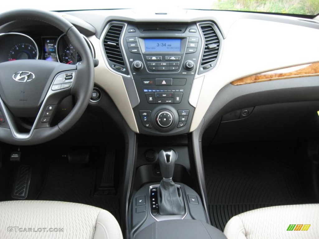 2013 Hyundai Santa Fe Sport 2.0T AWD Beige Dashboard Photo #72147495