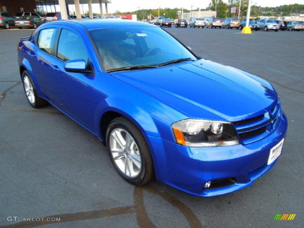 Blue Streak Pearl 2013 Dodge Avenger SXT Exterior Photo #72147702