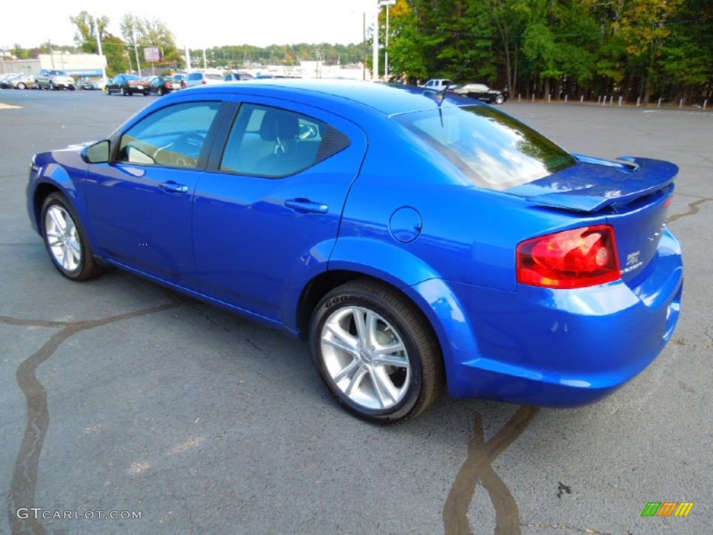Blue Streak Pearl 2013 Dodge Avenger SXT Exterior Photo #72147764