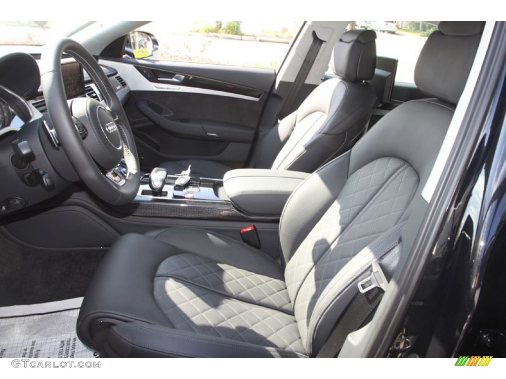 2013 Audi S8 4.0 TFSI quattro Sedan Front Seat Photo #72148092