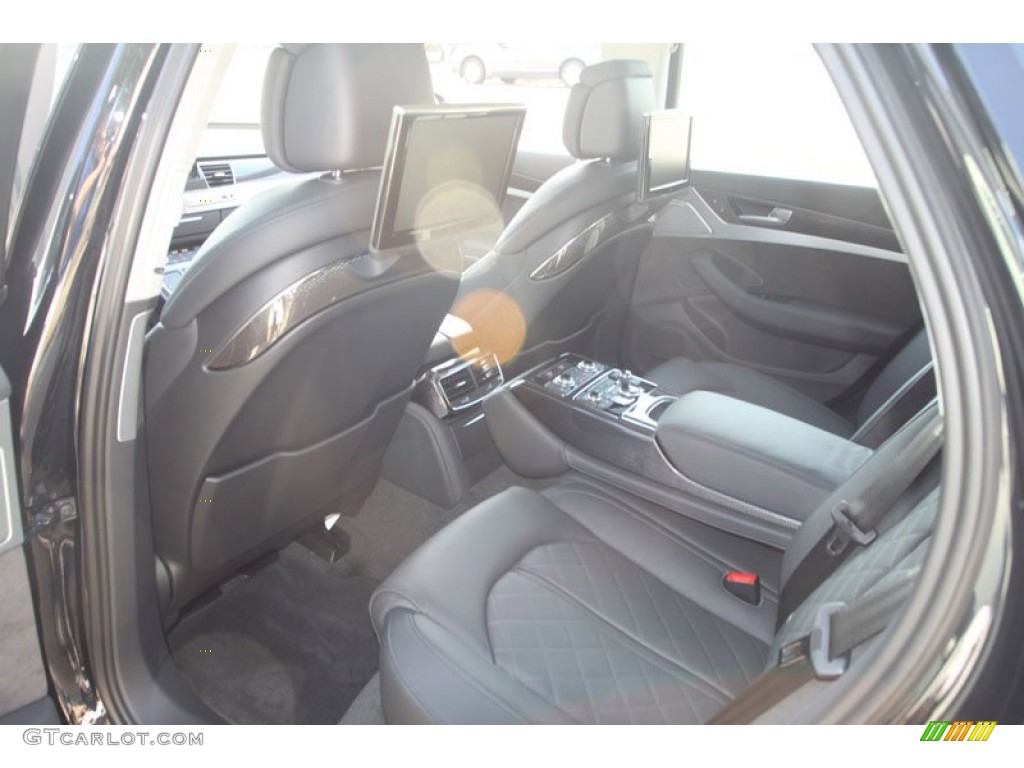 Black Interior 2013 Audi S8 4.0 TFSI quattro Sedan Photo #72148107