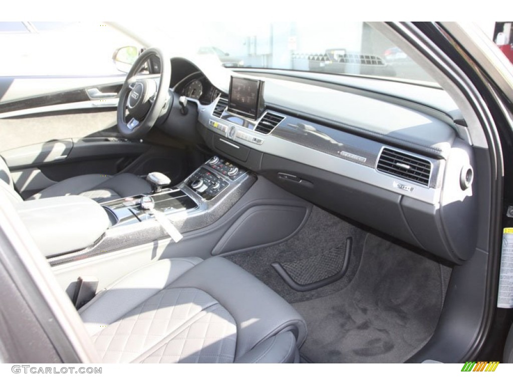 2013 Audi S8 4.0 TFSI quattro Sedan Black Dashboard Photo #72148477