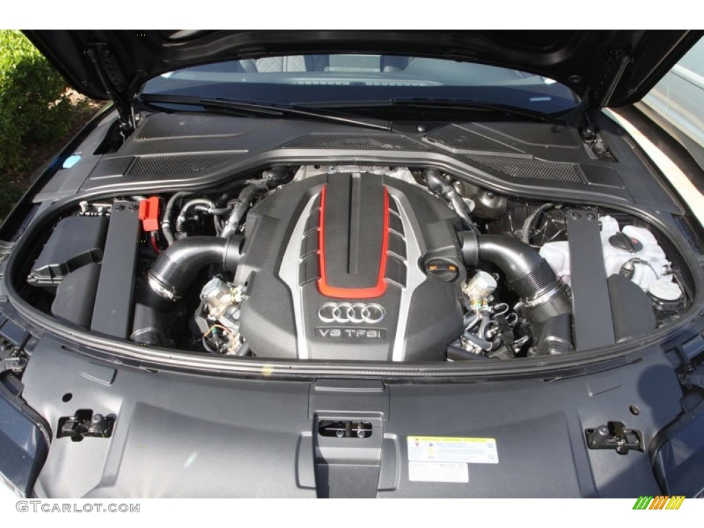2013 Audi S8 4.0 TFSI quattro Sedan 4.0 FSI Twin-Turbocharged DOHC 32-Valve VVT V8 Engine Photo #72148515