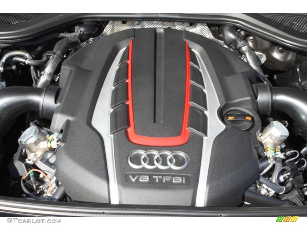 2013 Audi S8 4.0 TFSI quattro Sedan 4.0 FSI Twin-Turbocharged DOHC 32-Valve VVT V8 Engine Photo #72148537