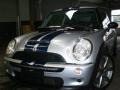 2002 Pure Silver Metallic Mini Cooper S Hardtop  photo #38