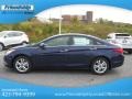 2013 Indigo Night Blue Hyundai Sonata Limited  photo #2