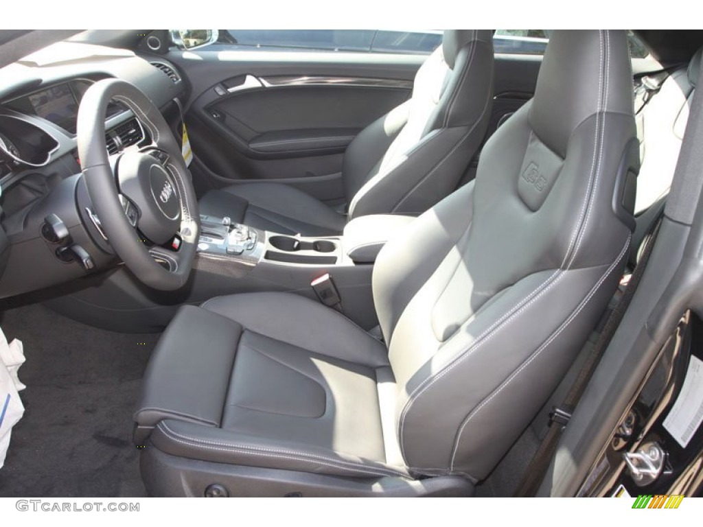 Black Interior 2013 Audi S5 3.0 TFSI quattro Coupe Photo #72148872