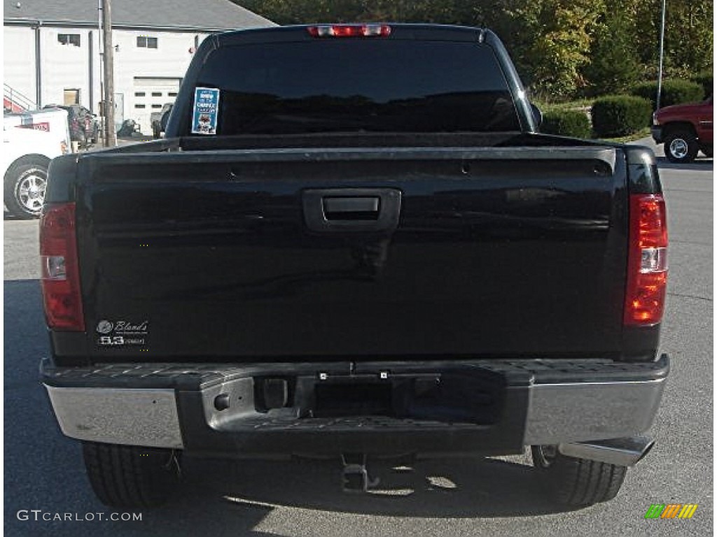 2010 Silverado 1500 LT Extended Cab 4x4 - Black Granite Metallic / Ebony photo #3