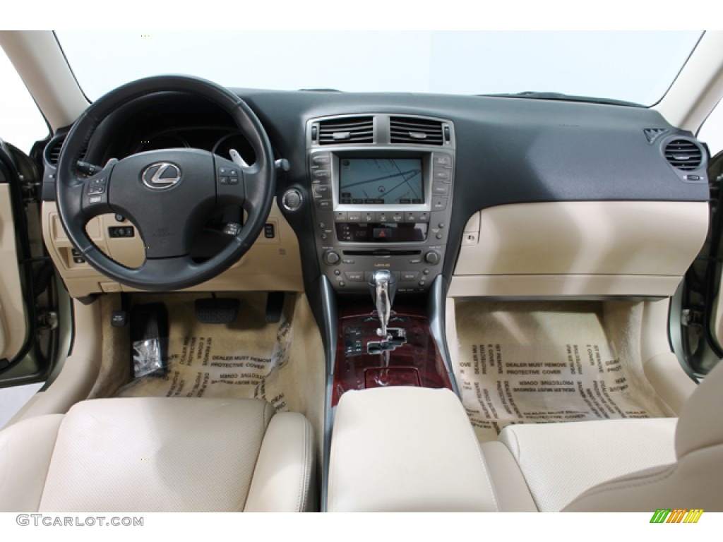 2006 IS 250 AWD - Desert Sage Metallic / Cashmere Beige photo #6