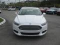 2013 Oxford White Ford Fusion SE  photo #3