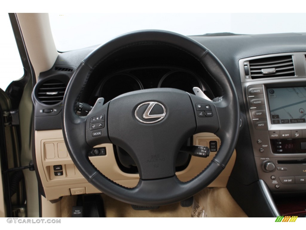 2006 IS 250 AWD - Desert Sage Metallic / Cashmere Beige photo #7