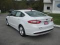 2013 Oxford White Ford Fusion SE  photo #8