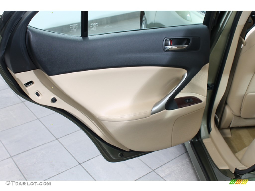 2006 IS 250 AWD - Desert Sage Metallic / Cashmere Beige photo #15
