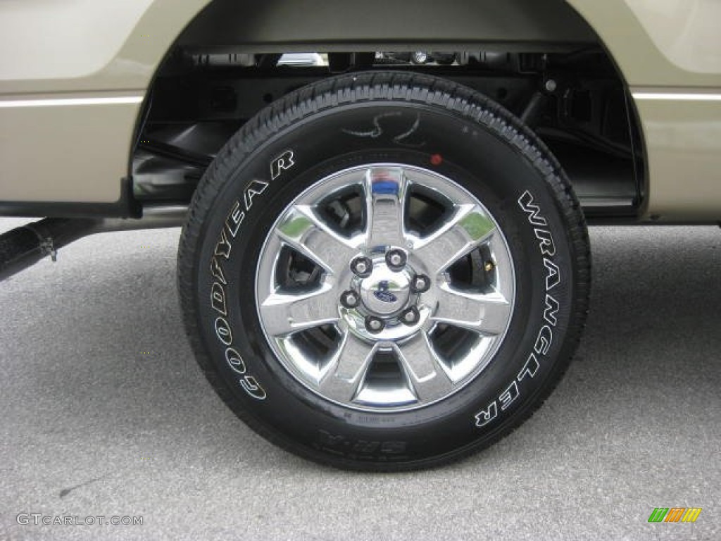 2013 Ford F150 XLT SuperCrew 4x4 Wheel Photo #72151017