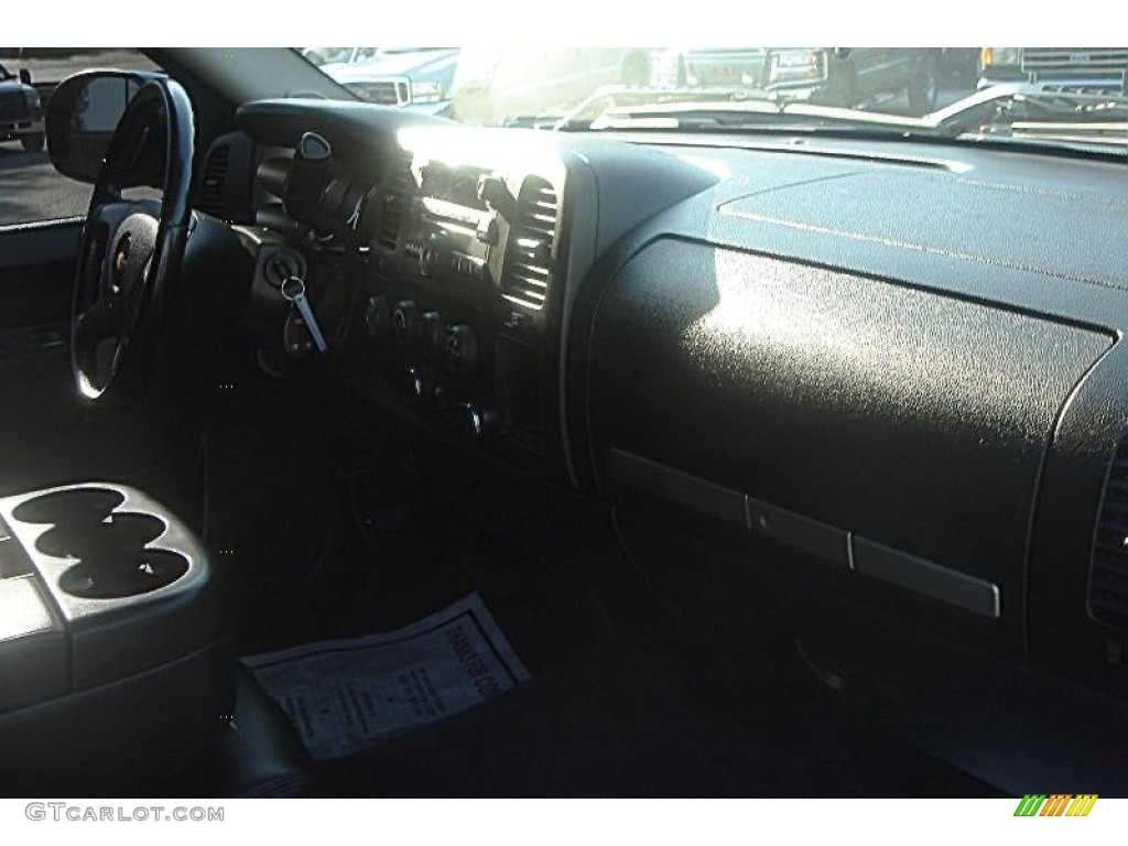 2010 Silverado 1500 LT Extended Cab 4x4 - Black Granite Metallic / Ebony photo #53