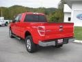 2013 Race Red Ford F150 XLT SuperCab 4x4  photo #8