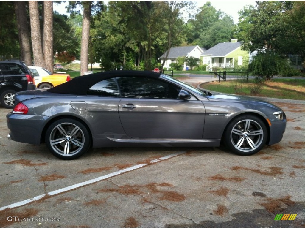 2009 M6 Convertible - Stratus Grey Metallic / Sepang Merino Leather photo #5