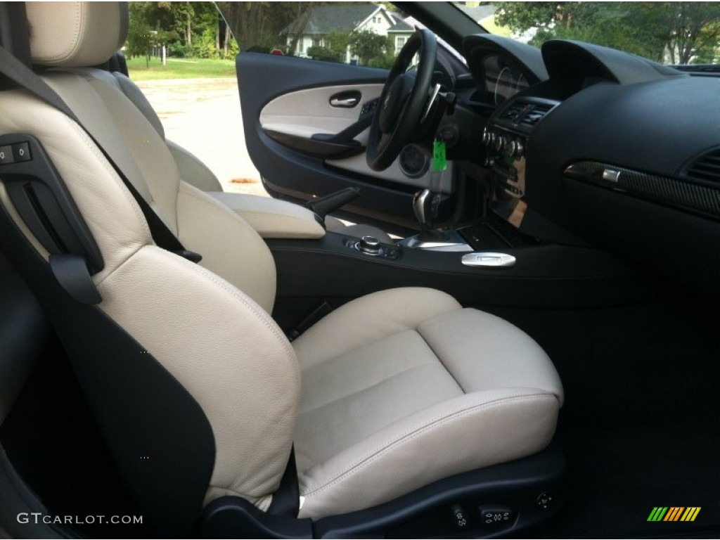 2009 M6 Convertible - Stratus Grey Metallic / Sepang Merino Leather photo #22