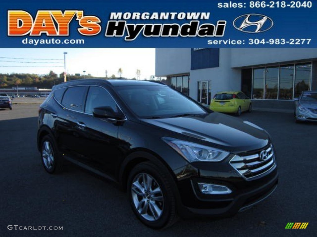 Twilight Black Hyundai Santa Fe