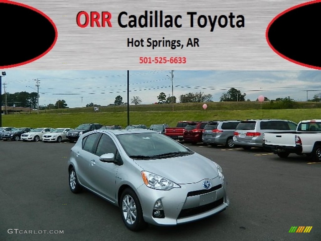 2012 Prius c Hybrid Four - Classic Silver Metallic / Gray photo #1