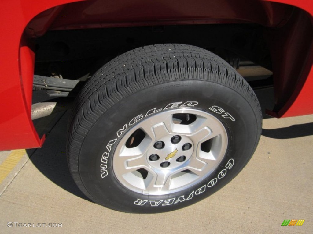 2008 Silverado 1500 LT Crew Cab 4x4 - Victory Red / Ebony photo #16