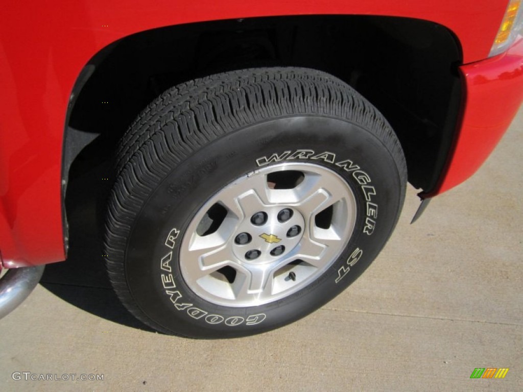 2008 Silverado 1500 LT Crew Cab 4x4 - Victory Red / Ebony photo #17