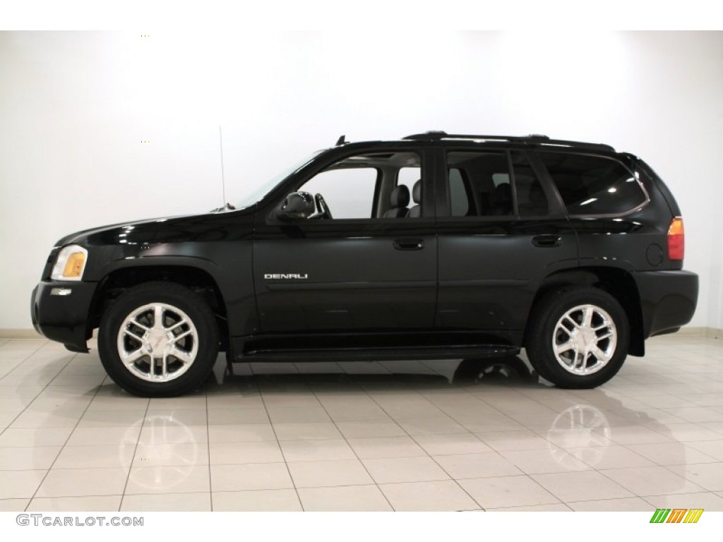 Black 2009 GMC Envoy Denali 4x4 Exterior Photo #72153669