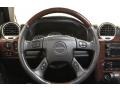 Ebony 2009 GMC Envoy Denali 4x4 Steering Wheel