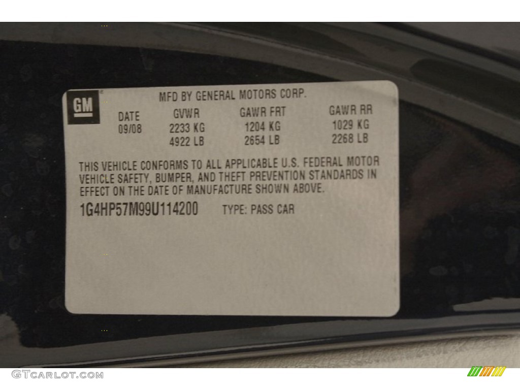 2009 Lucerne CX - Ming Blue Metallic / Titanium photo #20