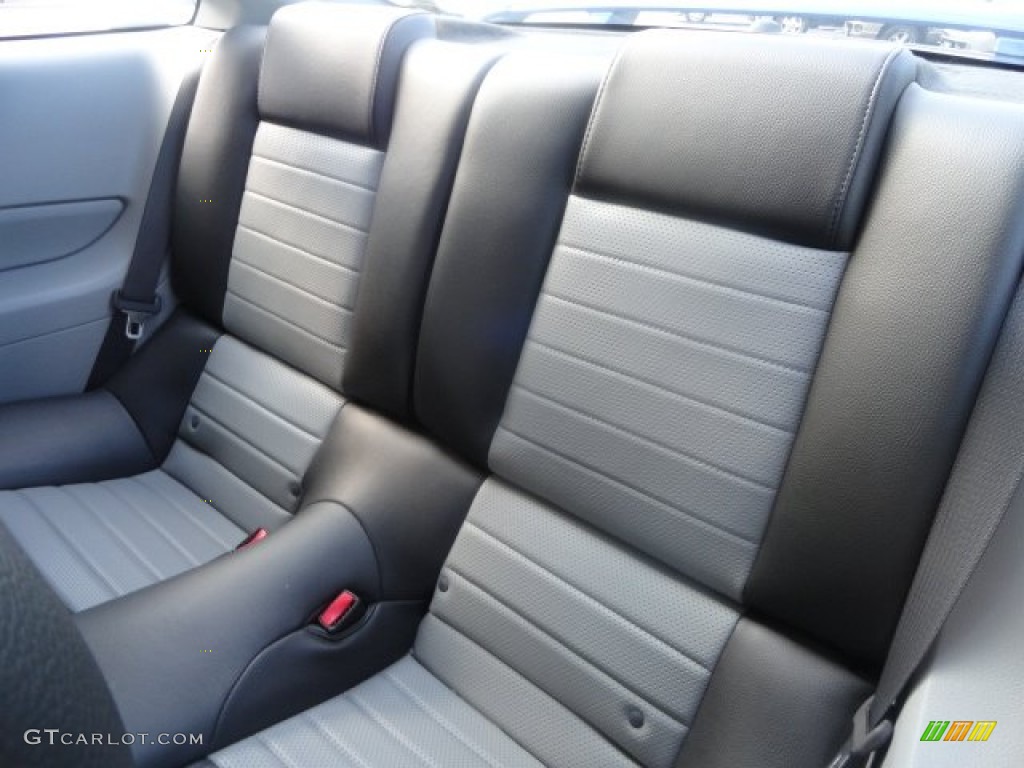 2008 Mustang GT Premium Coupe - Vista Blue Metallic / Charcoal Black/Dove photo #8