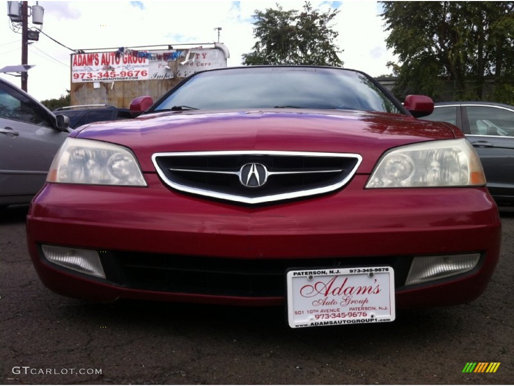 2001 CL 3.2 Type S - San Marino Red / Parchment photo #2