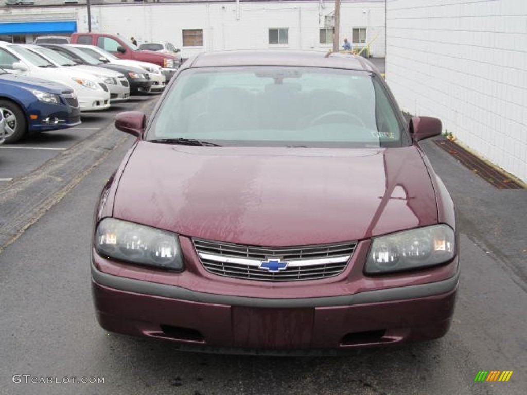 2004 Impala  - Berry Red Metallic / Neutral Beige photo #4