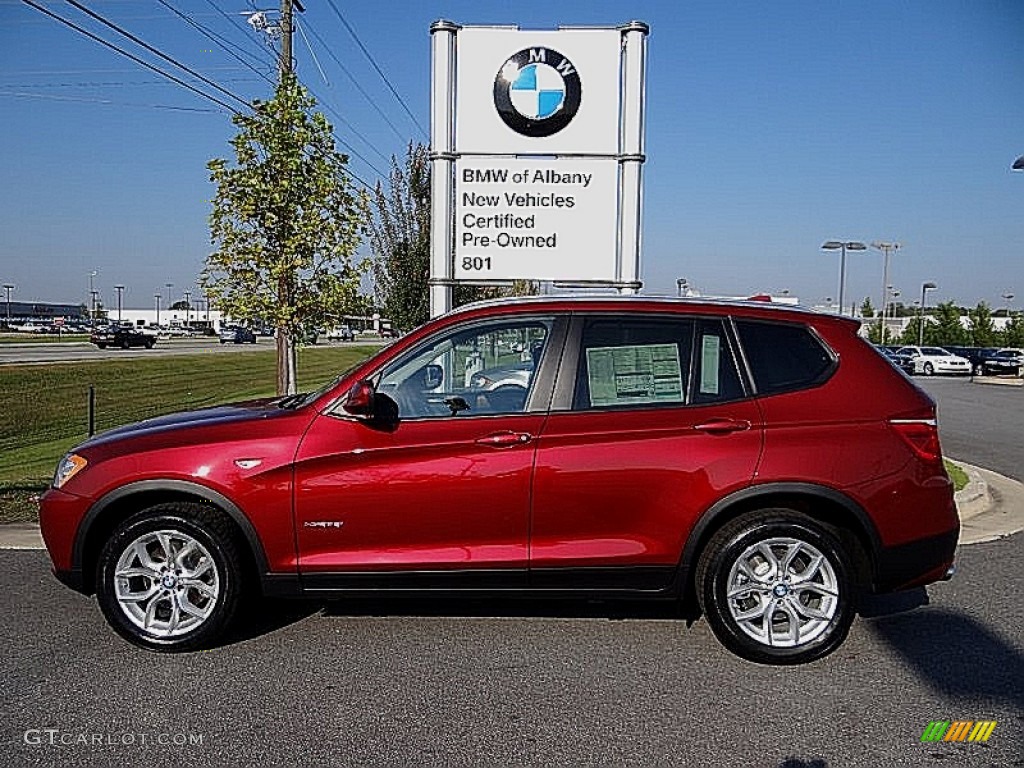 Bmw vermillion red paint #4