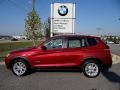 Vermillion Red Metallic - X3 xDrive 35i Photo No. 1