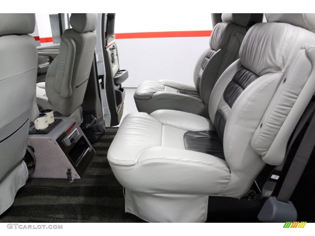 Medium Dark Pewter Interior 2003 Chevrolet Express 1500 AWD Passenger Conversion Van Photo #72157161
