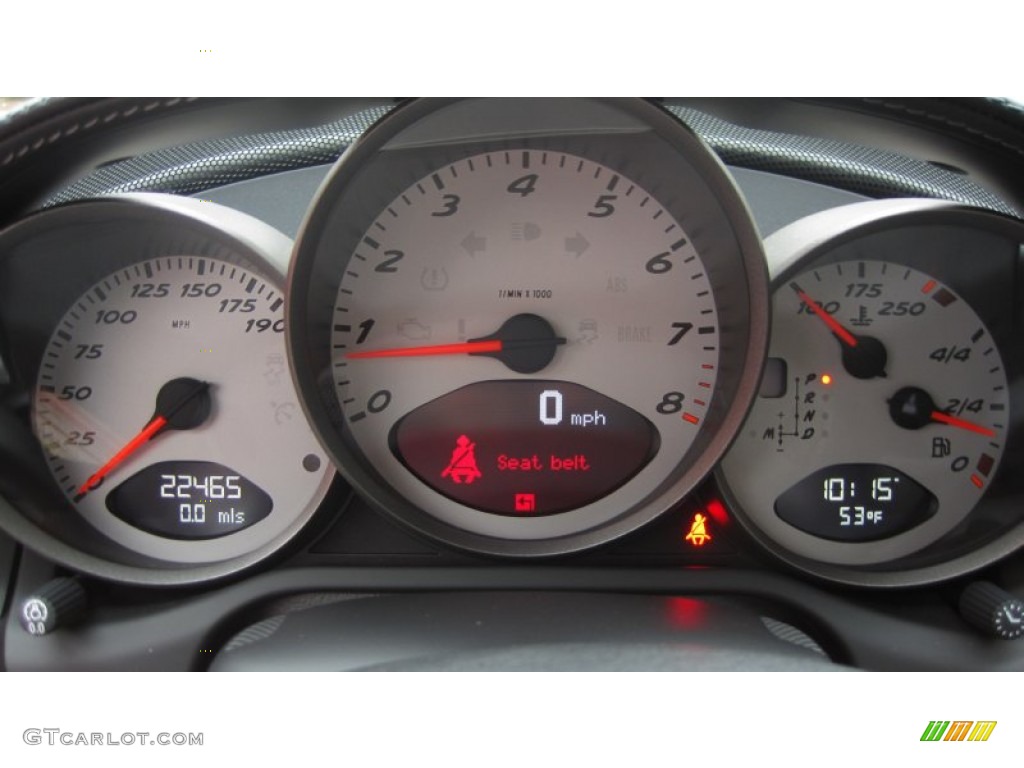2009 Porsche Cayman S Gauges Photo #72158334