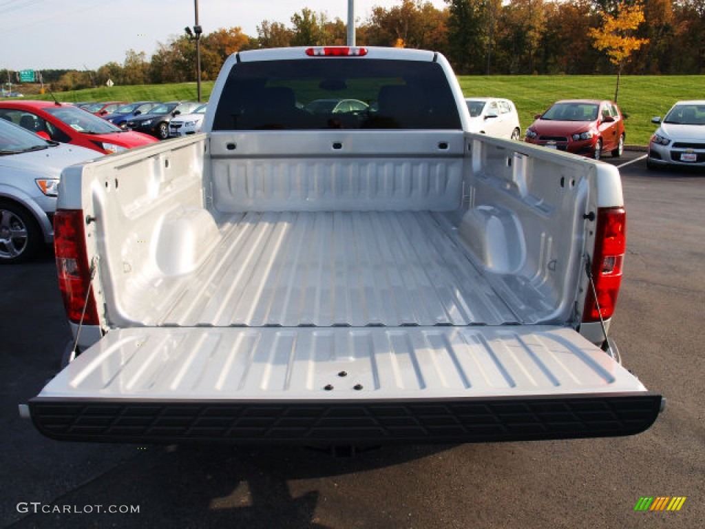 2011 Silverado 1500 LT Extended Cab - Sheer Silver Metallic / Ebony photo #5