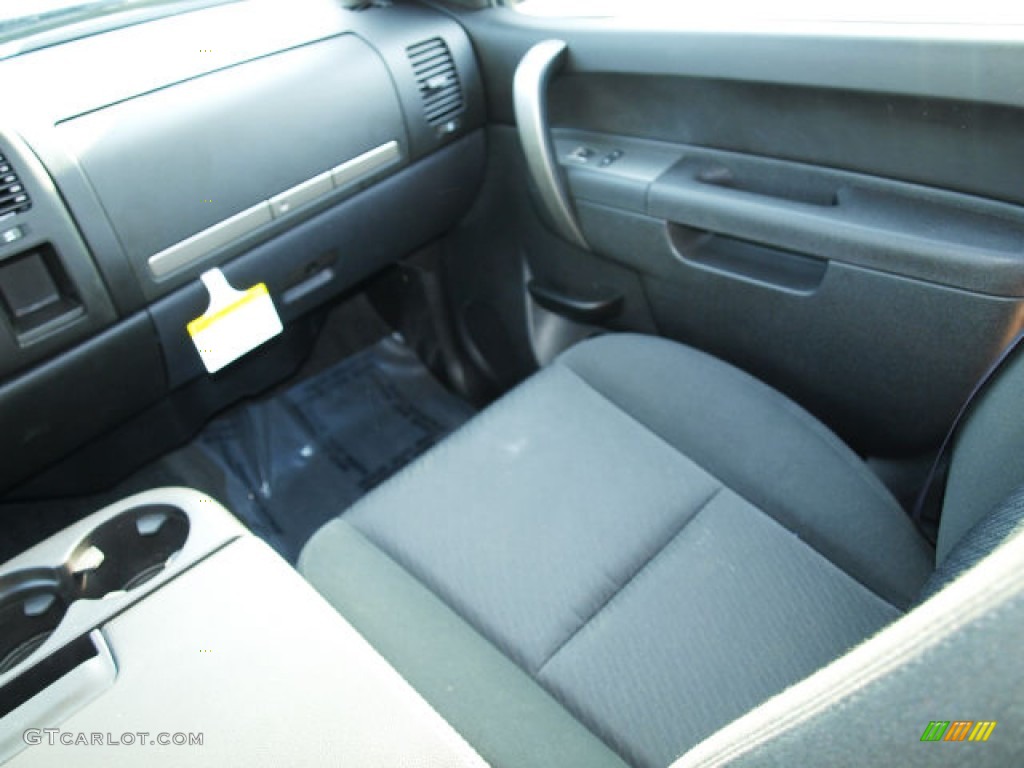2011 Silverado 1500 LT Extended Cab - Sheer Silver Metallic / Ebony photo #13
