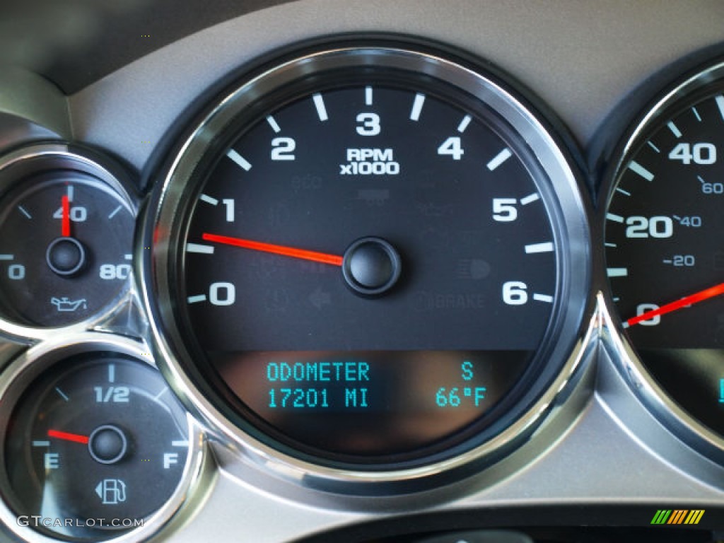 2011 Silverado 1500 LT Extended Cab - Sheer Silver Metallic / Ebony photo #14