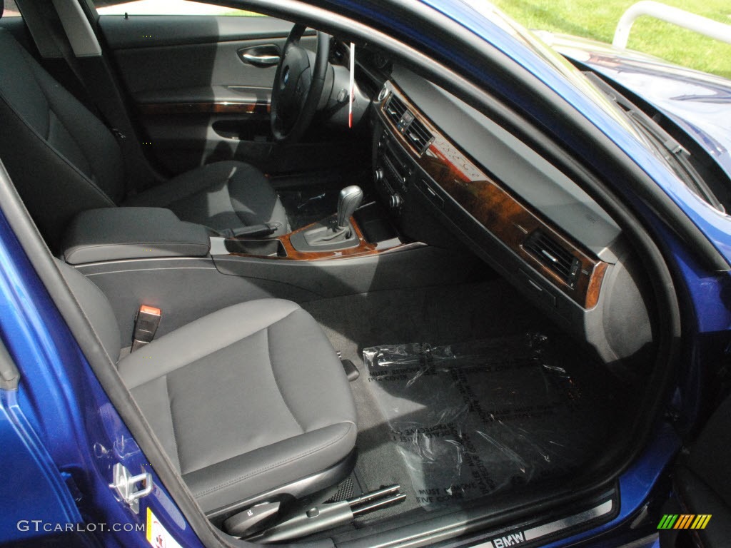 2009 3 Series 328i Sedan - Montego Blue Metallic / Black photo #3