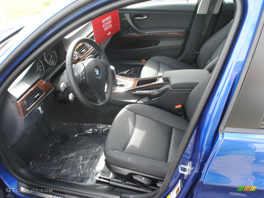 2009 3 Series 328i Sedan - Montego Blue Metallic / Black photo #14