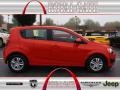 Inferno Orange Metallic - Sonic LS Hatch Photo No. 1