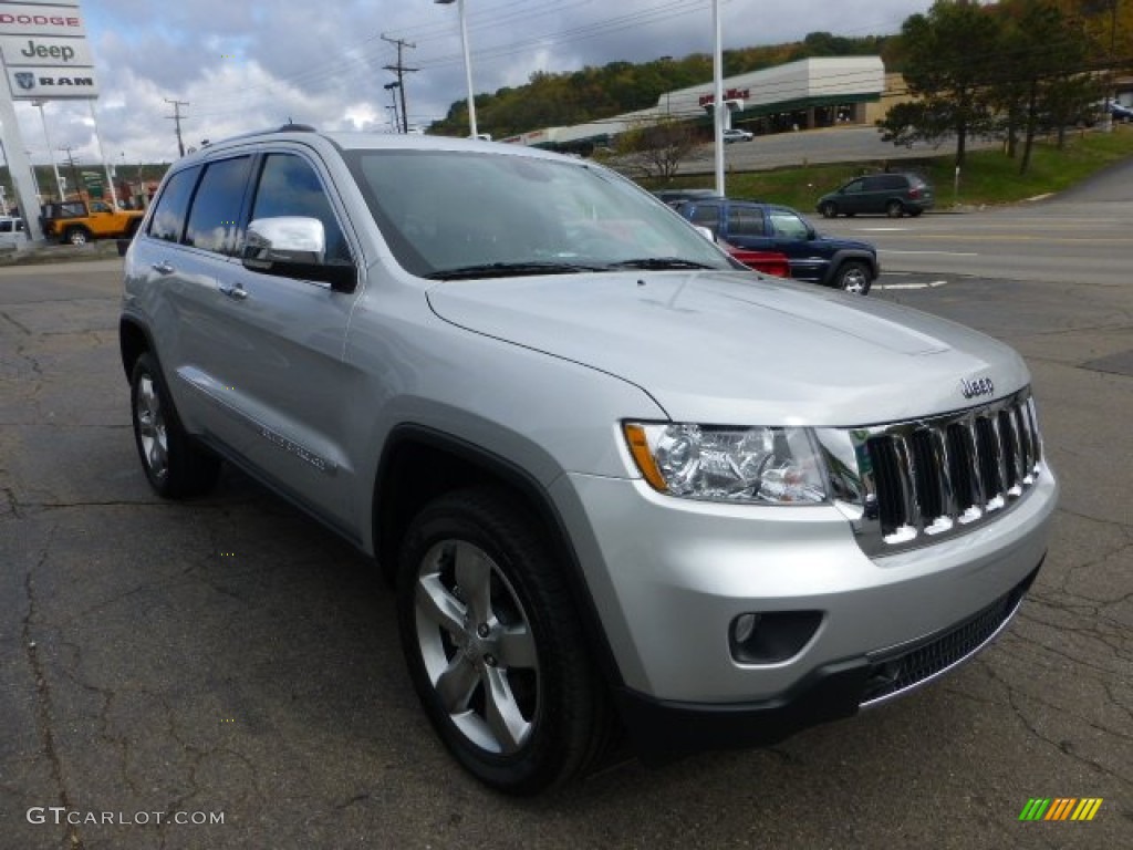 Bright Silver Metallic 2013 Jeep Grand Cherokee Limited 4x4 Exterior Photo #72162375