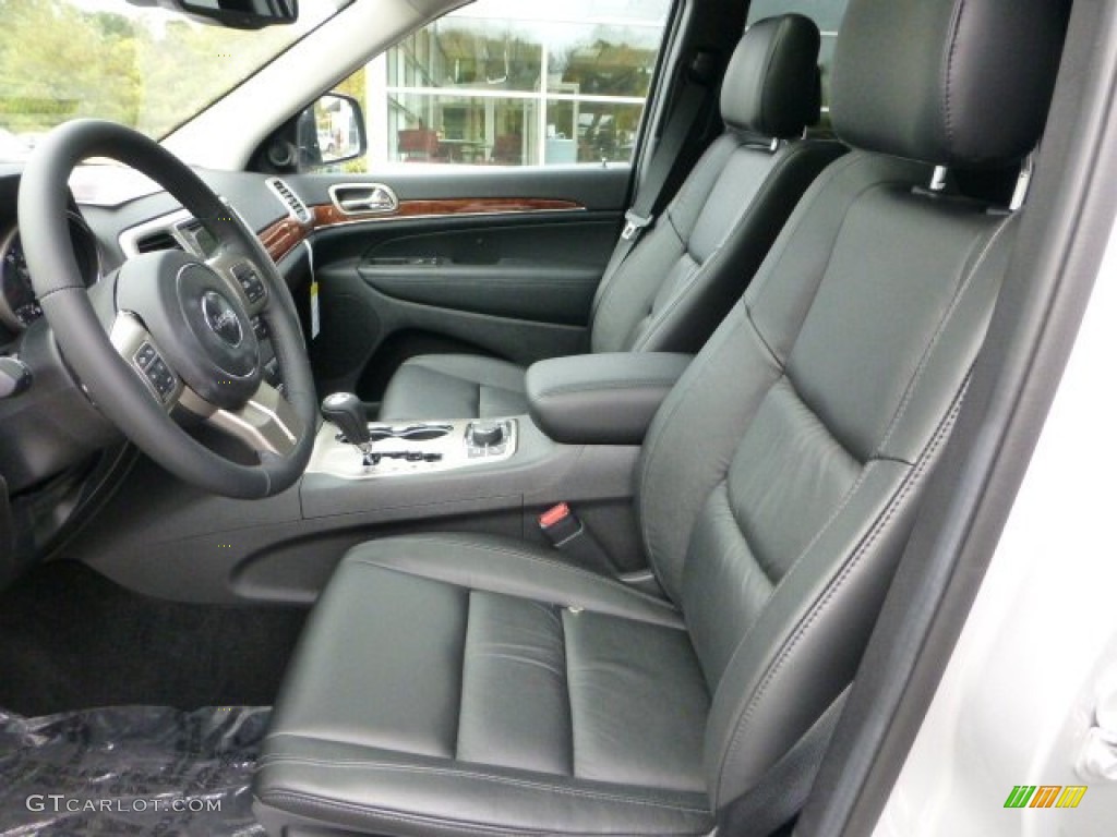 Black Interior 2013 Jeep Grand Cherokee Limited 4x4 Photo #72162438