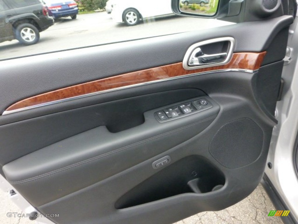 2013 Grand Cherokee Limited 4x4 - Bright Silver Metallic / Black photo #14