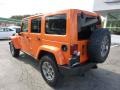 Crush Orange - Wrangler Unlimited Rubicon 4x4 Photo No. 3